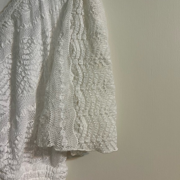 Rabbit Rabbit Rabbit Designs, size 10, white crochet dress. Very good condition. - Picture 6 of 9